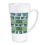 Personalised You Can Take The Man Out Of 17oz Large Latte Mug Cup Birthday