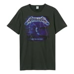 Amplified Unisex Adult Ride The Lightning Metallica Vintage T-Shirt