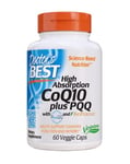 Doctor's Best - CoQ10 + PQQ + Bioperine - 60 veggie caps