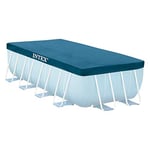 Intex - 28037 - Bâche Protection Pour Piscine Rectangulaire Tubulaire 389 x 184 cm