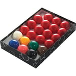 PowerGlide 22 Ball Snooker Set | 15 Reds | Tournament | Full Size 2 1/16" / 52.4mm Diameter | Boxed