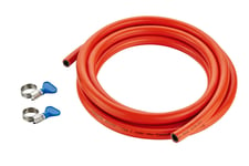 Cadac 3m PVC Gas Hose with Hand Tightening Clips Kit