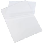 Texet A4 lamineringsfickor (25-pack) En storlek transparent Clear One Size