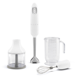 Smeg HBF03WHUK White 3-in-1 Hand Blender + Accessories