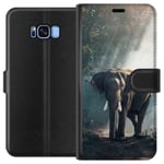 Samsung Galaxy S8 Wallet Case Elephant