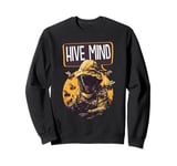 Hive Mind Honeybee Save the Bees Beekeeper Sweatshirt