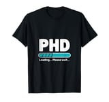 Future PhD Medical Doctor In Progress Bar Student Graduation T-Shirt