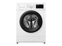 Lg F2j3wsbwe - Tvättmaskin - Bredd: 60 Cm - Djup: 49 Cm - Höjd: 85 Cm - Frontmatad - 6.5 Kg - 1200 Rpm - Vit