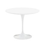 Knoll - Saarinen Round Table - Matbord, Ø 91 cm, Vitt underrede, skiva i Vit laminat - Matbord - Eero Saarinen