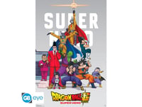 Poster - Dragon Ball Super - Super Hero Groupe - 91.5 x 61 cm - GB eye