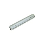 Boitier avec Tube led T8 18W 1600lm (36W) 1200mm Étanche IP65 - Blanc du Jour 6000K