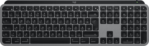 Logitech MX KEYS S FOR MAC SPACE GREY - DEU - EMEA 28-935 WRLS