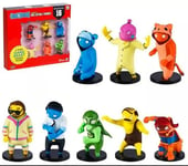 Gang Beasts - Series 1 Collectible 2.5" Figures Set (8 Pack) Brand New