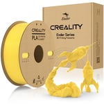 Creality Filament PLA 1.75mm, Filament Imprimante 3D PLA Bobine de Carton pour Impression Lisse, Moins D'enchevêtrement, Précision Dimensionnelle +/- 0.03mm 1kg/Rouleau (2.2lbs), Jaune