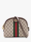 Pre-loved GUCCI Ophidia GG Supreme Canvas Shoulder Bag, Brown