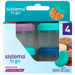 Sistema Minibox Dressing To Go 4X35 Ml - Ass.Farve (1 stk)