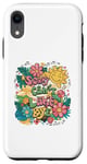 Coque pour iPhone XR Sorry Can't Lake Bye - Chanson florale Funny Groovy Sunny Summer