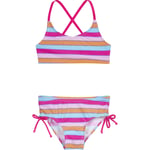 Playshoes UV-skydd Bikini randig rosa