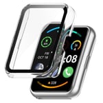 All-inclusive-suojakotelo, joka on yhteensopiva Huawei Watch Fit New/OPPO -kellon kanssa Läpinäkyvä Huawei Watch Fit/Huawei Watch Fit New/OPPO Watch Free