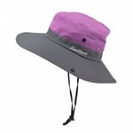 Solhatt herr dam UV-skydd 1 sommarmössa fiskehatt fiskehatt boonie fiskehatt purple