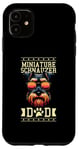 iPhone 11 Retro Sunglasses Miniature Schnauzer Schnauzers Case