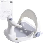 Bebamour Baby Bath Seat 6 Months Plus Folding Stand Baby Bath Tub with Strong