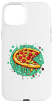 Coque pour iPhone 15 Plus Pelle à pizza Pepperoni Splash Fun