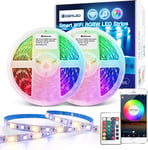 32.8F Dimmable RGB Warm White Lightstrip Music Sync,Color Change,Work with Alexa