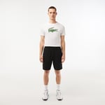 Lacoste Short Sport uni ultra léger Taille XS Noir/blanc