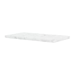 Montana Panton Wire toppskiva 18,8x34,8 cm White marble