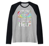 I'm the bestie I'm also drunk and lost Christmas Tie Dye Raglan Baseball Tee