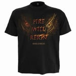 Spiral Direct Unisex Adult Fire Will Reign House Of The Dragon T-Shirt - M