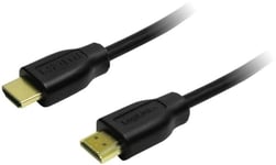 LogiLink CH0005 High Speed HDMI Ethernet Cable, 0.5 Meter Length