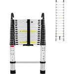 Teleskopstege - UISEBRT - 4.4M - Aluminium - Max Belastning 150 kg