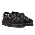 Dr. Martens Fisherman Grizzly Women's Black Sandals