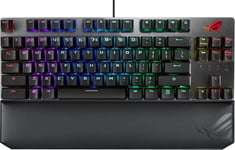 Asus Rog Strix Scope Nx Tkl Deluxe Clavier Usb Allemand Noir, Gris