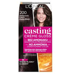 Casting Creme Gloss hårfärgning 200 Ebony Black