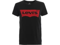 Levi`S The Perfect Graphic Tee 0201 Large Batwing Black - Xs - Women's - Black