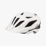 KED Street Jr. Pro Casque de vélo Enfants Jeunes, Blanc Mat, M (53-58cm)