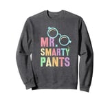 Funny Little MR SMARTY PANTS My.School Brainiac I Teach Nerd Sweatshirt