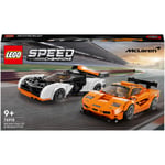 LEGO Speed Champions: McLaren Solus GT et McLaren F1 LM, Jouet de Voiture, Kit de Maquette(76918)