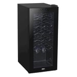 Baridi 18 Bottle Wine Fridge with Digital Touch Screen Controls & LED Black DH6