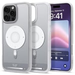 Spigen Ultra Hybrid MagFit Case for iPhone 16 Pro Max, Compatible with MagSafe Accessories - Classic Silver