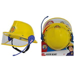 Simba - Sam le Pompier - Casque de Pompier en Plastique Réglable - Micro et Visière Ajustables - Jouet Enfant - Dès 3 Ans - 109258698038