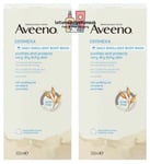 2 x Aveeno Dermexa Daily Emollient Body Wash 300ml New and Boxed