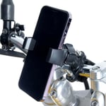 Motorcycle Metal U-Bolt Mount & Strong Grip Holder for Samsung Mobile Phones