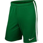 Nike Men League Knit (No Briefs) Shorts - Black/(Volt), X-Large