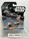 2016 HOT WHEELS STAR WARS CARSHIPS BOA FETT'S SLAVE 1  NEW SEALED