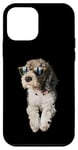 Coque pour iPhone 12 mini Chiot cool drôle avec lunettes de soleil