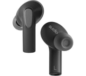 SUDIO E3 Wireless Bluetooth Noise-Cancelling Earbuds - Black, Black